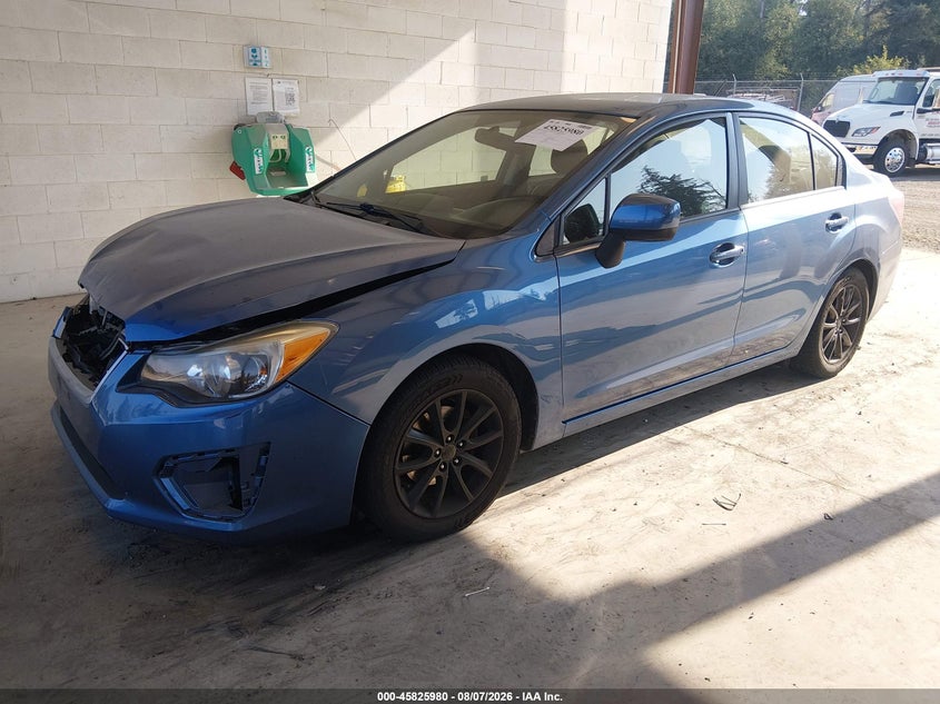 Vin: jf1gjac66eh023654, lot: 46324861, subaru impreza 2.0i premium 20142