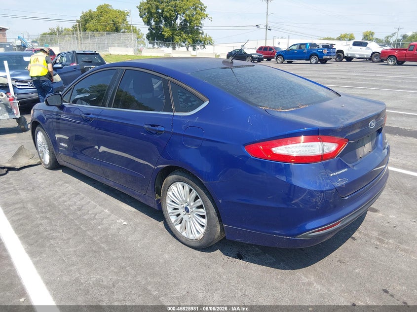 Vin: 3fa6p0lu4er300223, lot: 46324862, ford fusion hybrid se 20143