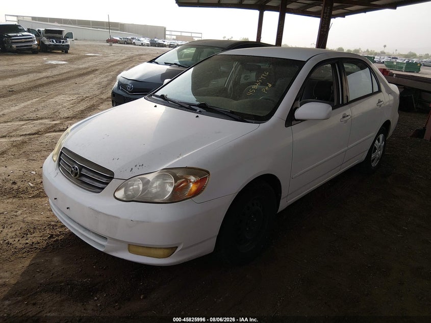 2003 Toyota Corolla, Обычный износ, IAAI, VIN JTDBR32E632012333 — фото 2