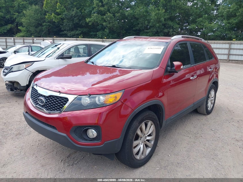 Vin: 5xyku4a29bg071621, lot: 46324880, kia sorento ex v6 20112