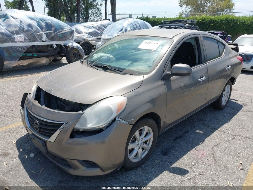 Vin: 3n1cn7ap9el841587, lot: 46324889, nissan versa 1.6 sv 20142