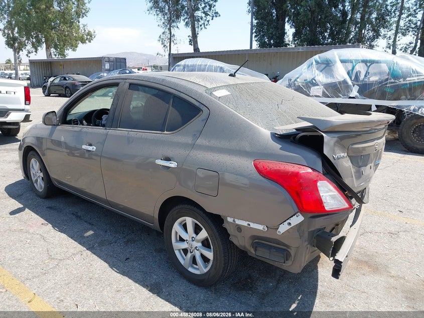 Vin: 3n1cn7ap9el841587, lot: 46324889, nissan versa 1.6 sv 20143