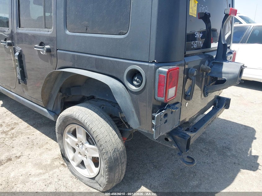 JEEP WRANGLER UNLIMITED 2016 VIN 1C4BJWFG7GL179322