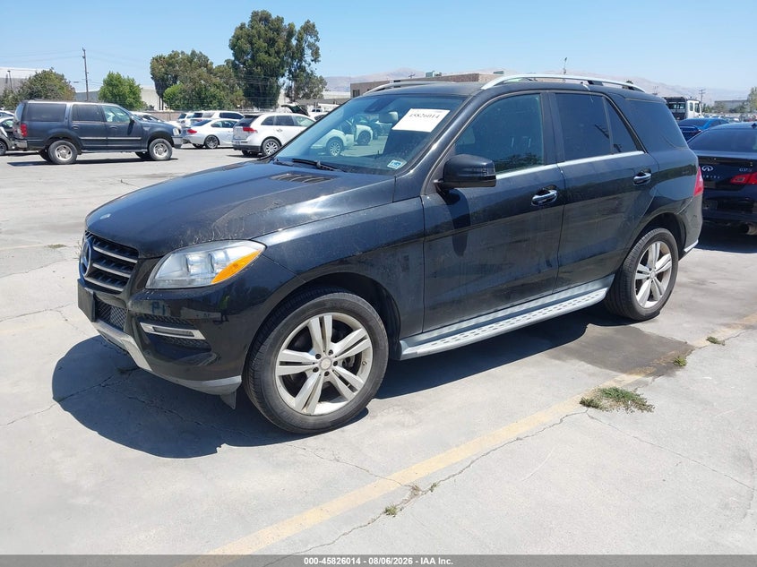Vin: 4jgda5jb1fa487901, lot: 46324895, mercedes-benz ml 350 20152