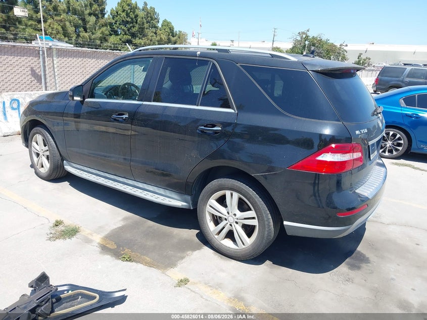 Vin: 4jgda5jb1fa487901, lot: 46324895, mercedes-benz ml 350 20153