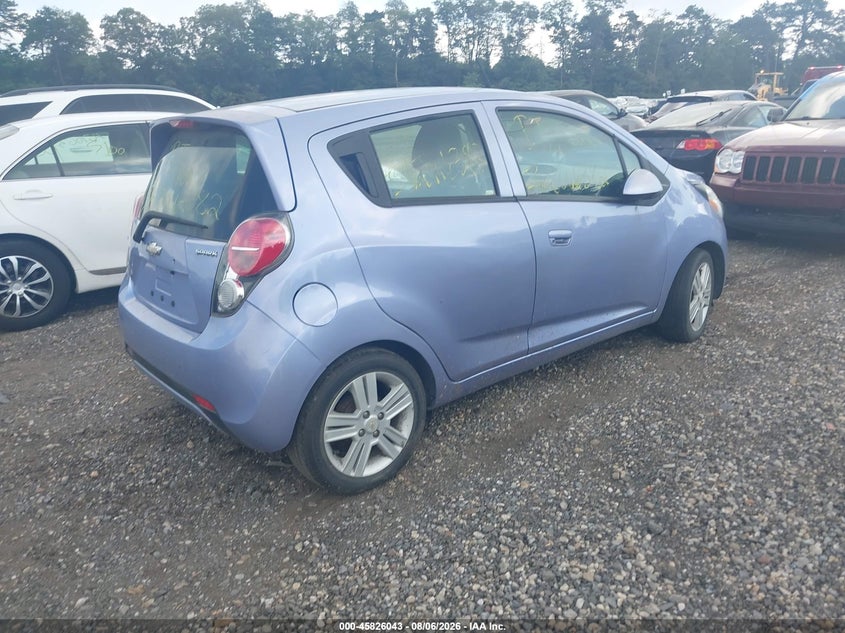 Vin: kl8cb6s98fc710110, lot: 46324924, chevrolet spark ls cvt 20154