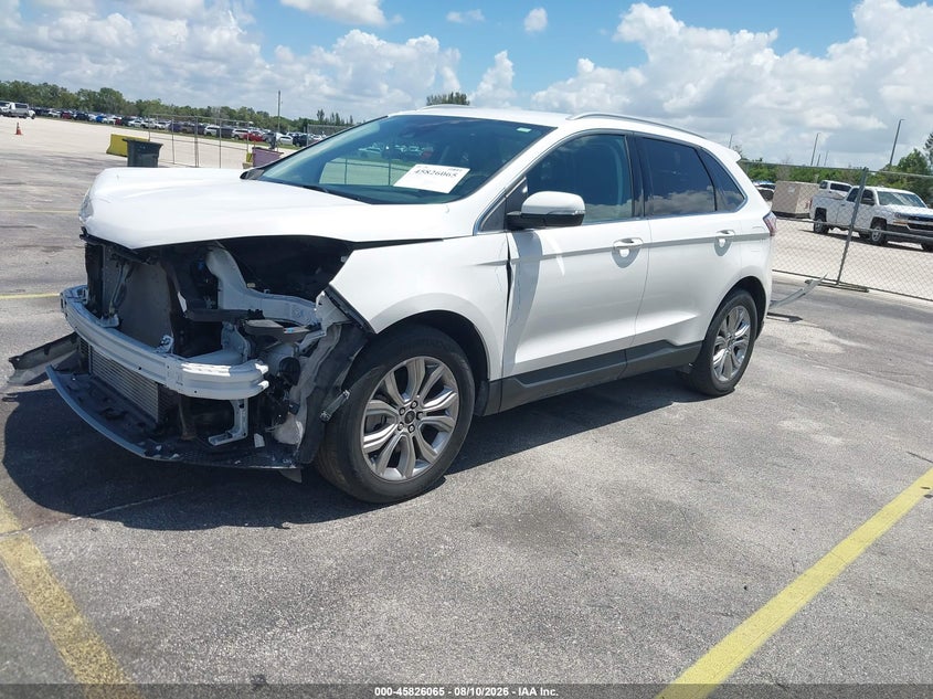 Vin: 2fmpk4k94rba10064, lot: 46324946, ford edge titanium 20242