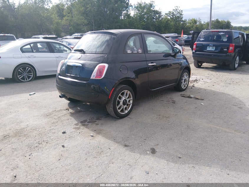 Vin: 3c3cffar0dt546001, lot: 46324953, fiat 500 pop 20134