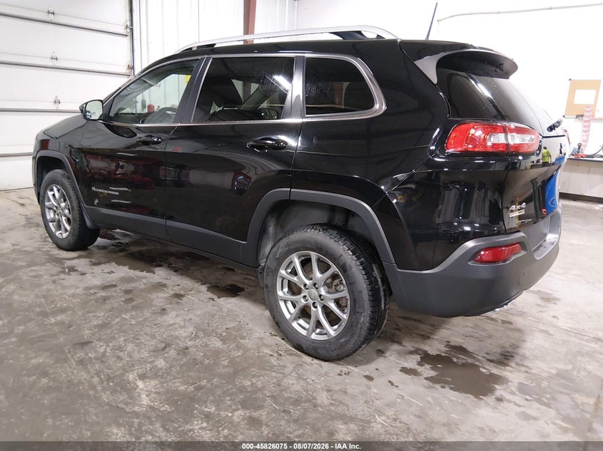 Vin: 1c4pjmlx7jd607695, lot: 46324956, jeep cherokee latitude plus 4x4 20183