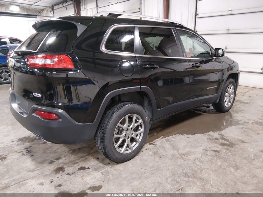 Vin: 1c4pjmlx7jd607695, lot: 46324956, jeep cherokee latitude plus 4x4 20184
