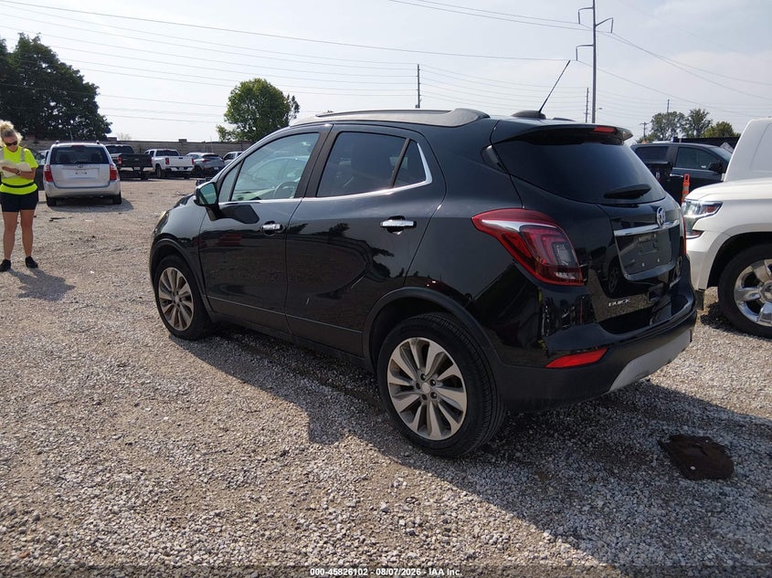 Vin: kl4cjasb0hb044508, lot: 46324983, buick encore preferred 20173