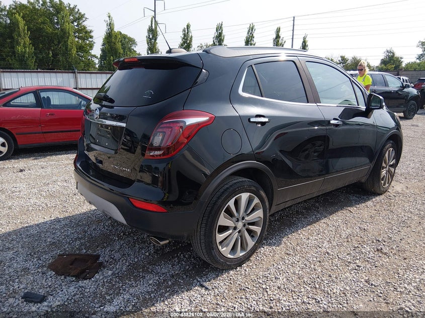 Vin: kl4cjasb0hb044508, lot: 46324983, buick encore preferred 20174