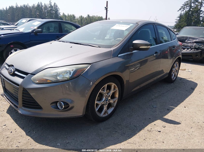 Vin: 1fadp3n25dl112490, lot: 46325003, ford focus titanium 20132