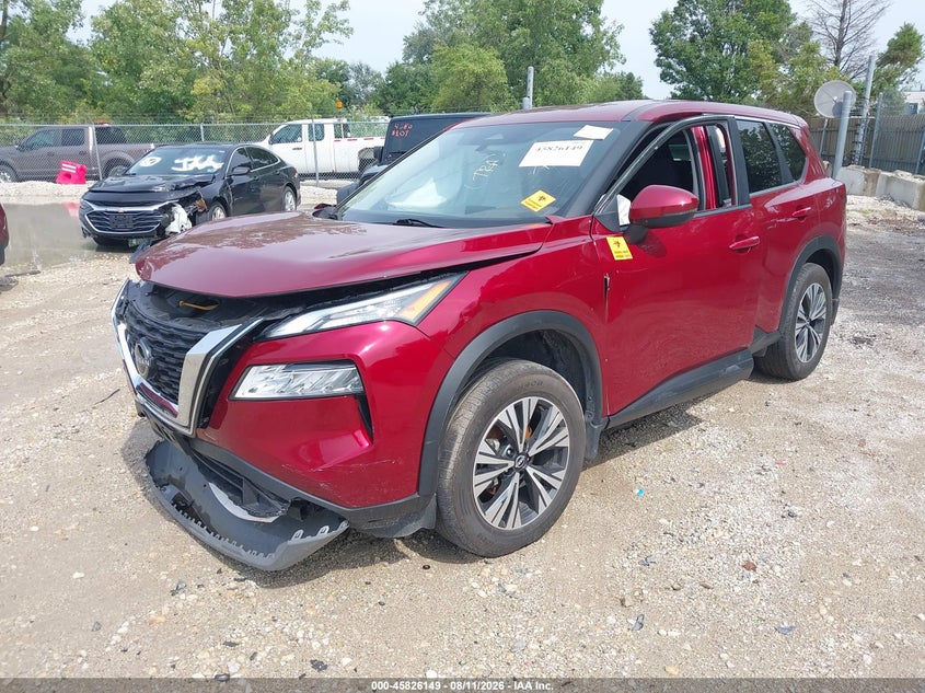 Vin: jn8bt3bb8pw181456, lot: 46325030, nissan rogue sv intelligent awd 20232