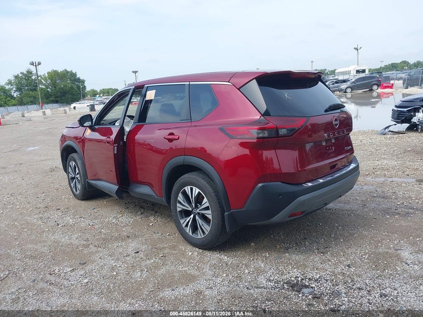 Vin: jn8bt3bb8pw181456, lot: 46325030, nissan rogue sv intelligent awd 20233