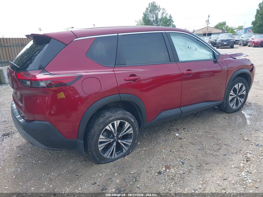 Vin: jn8bt3bb8pw181456, lot: 46325030, nissan rogue sv intelligent awd 20234