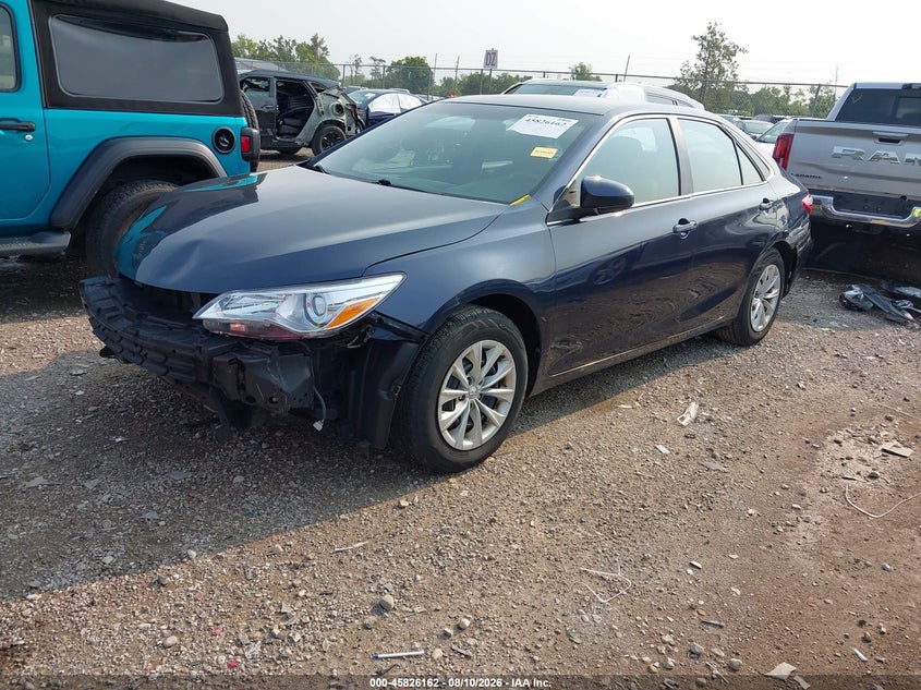 2016 TOYOTA CAMRY SEDAN 2.5L I-4 DOHC, VVT, 178HP