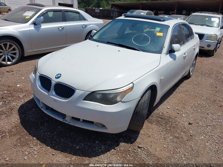 2005 BMW 5er, Normal Wear & Tear, IAAI, VIN WBANA53525B858828 — photo 2
