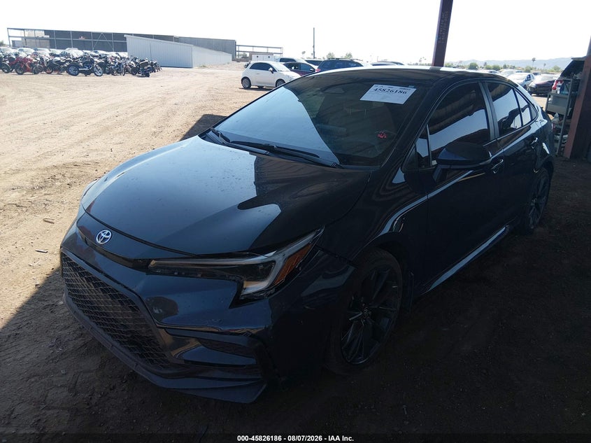 Vin: 5yfs4mce1sp218601, lot: 46325067, toyota corolla se 20252