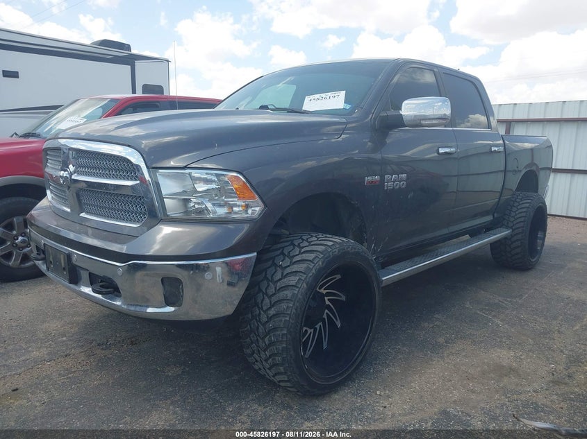 2017 RAM 1500, Normal Wear & Tear, IAAI, VIN 1C6RR6LT0HS662626 — photo 2
