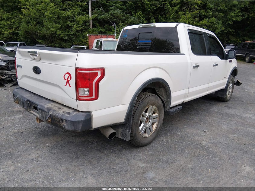 Vin: 1ftfw1eg9ffa07569, lot: 46325083, ford f-150 lariat 20154
