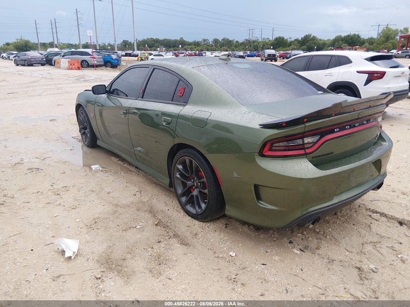 Vin: 2c3cdxgj2lh240714, lot: 46325103, dodge charger scat pack rwd 20203
