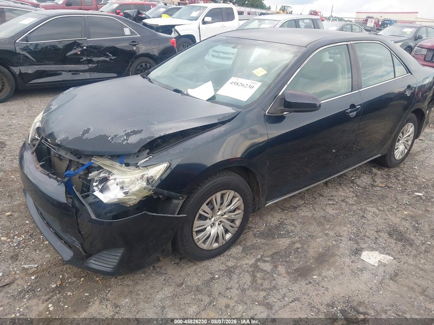 Vin: 4t1bf1fkxcu020738, lot: 46325111, toyota camry le 20122