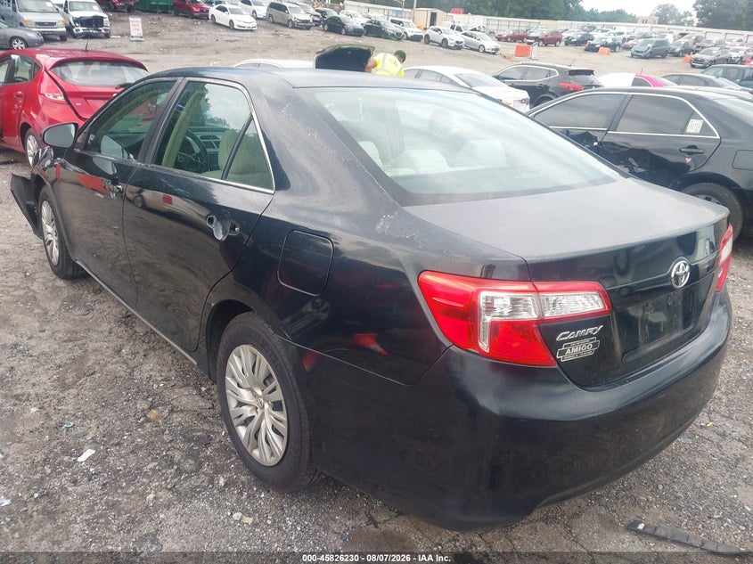 Vin: 4t1bf1fkxcu020738, lot: 46325111, toyota camry le 20123