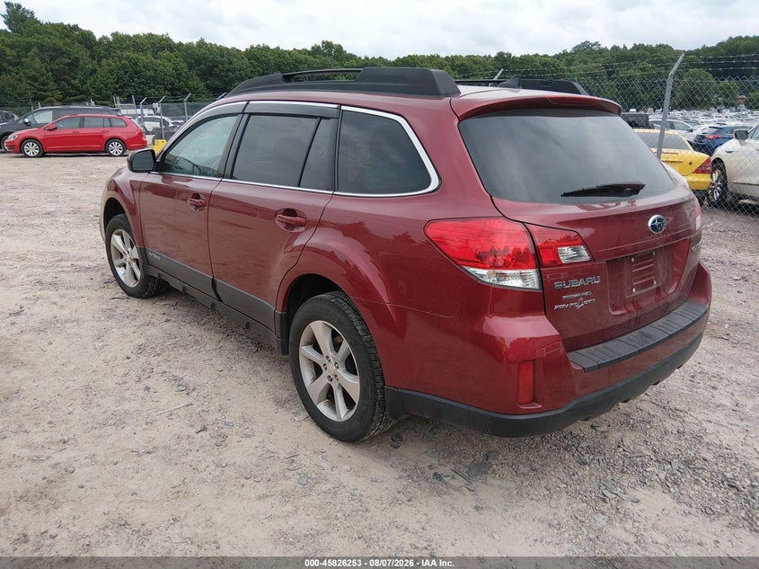 Vin: 4s4brckc8d3319640, lot: 46325134, subaru outback 2.5i limited 20133
