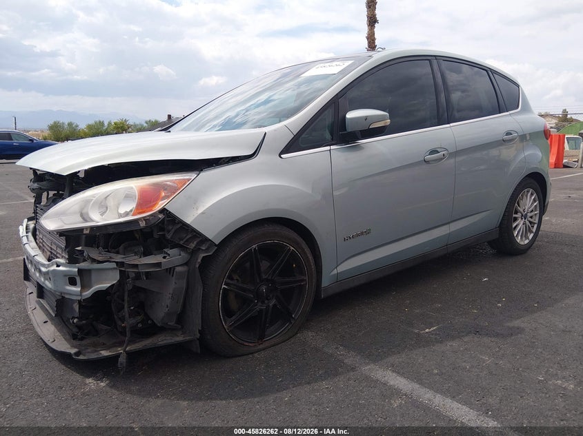 2013 Ford C-MAX, Left & Right Side, IAAI, VIN 1FADP5BU5DL540268 — photo 2