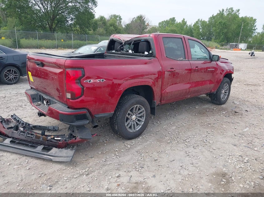 Vin: 1gcptcekxs1235715, lot: 46325145, chevrolet colorado 4wd lt 20254