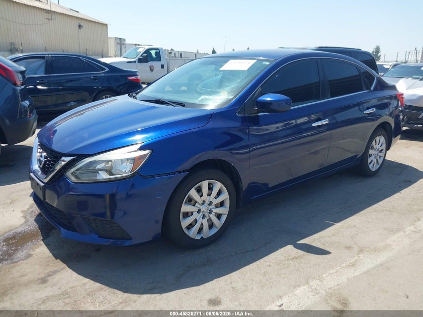2017 Nissan Sentra, Обычный износ, IAAI, VIN 3N1AB7AP2HY392471 — фото 2