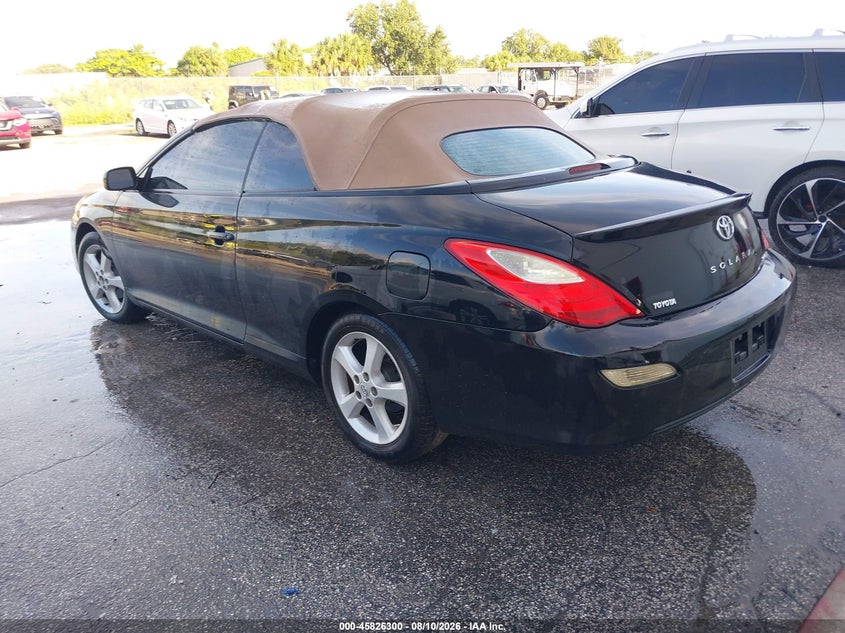2007 TOYOTA CAMRY SOLARA auction photo 3