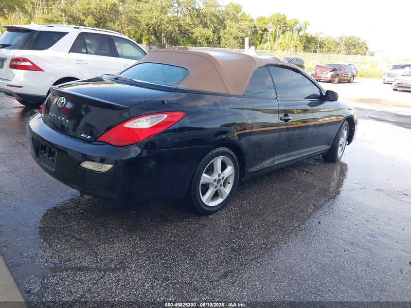 2007 TOYOTA CAMRY SOLARA auction photo 4