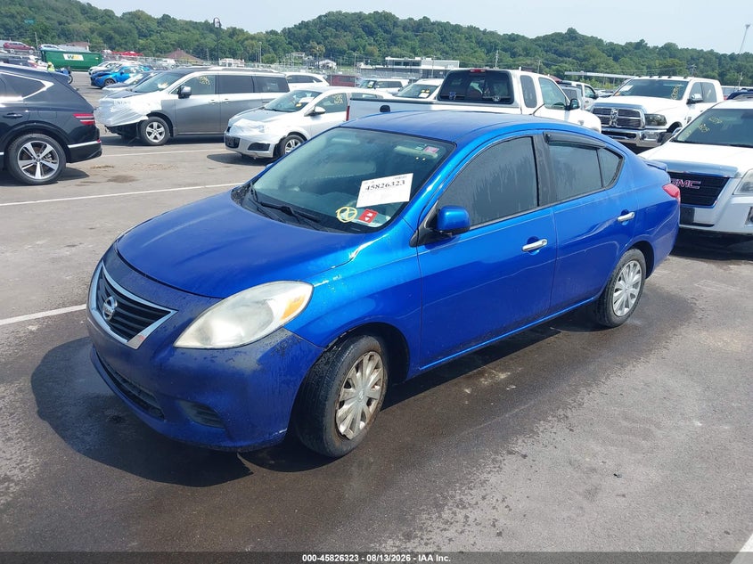 2013 Nissan Versa, Normal Wear & Tear, IAAI, VIN 3N1CN7AP4DL855525 — photo 2