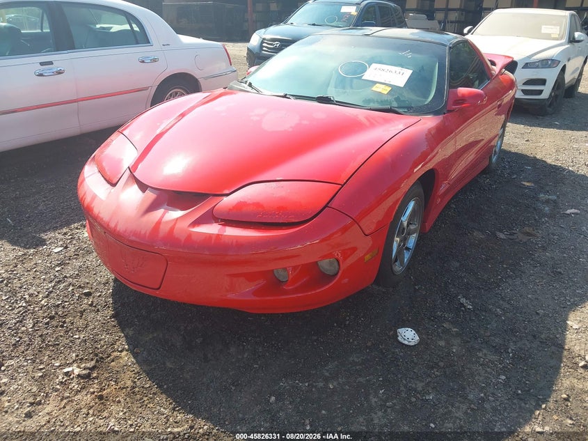 2002 Pontiac Firebird, Normal Wear & Tear, IAAI, VIN 2G2FV22G322108913 — photo 2