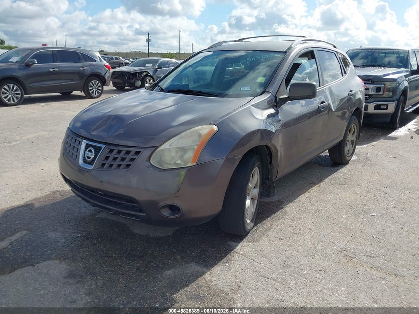 2008 Nissan Rogue, Звичайний знос, IAAI, VIN JN8AS58T88W303597 — фото 2