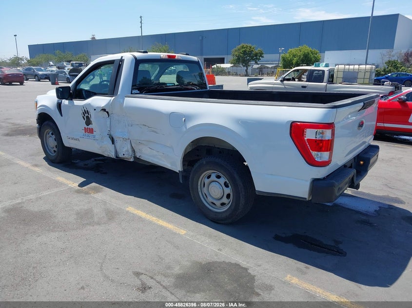 Vin: 1ftmf1cb4nkf15372, lot: 46325297, ford f-150 xl 20223