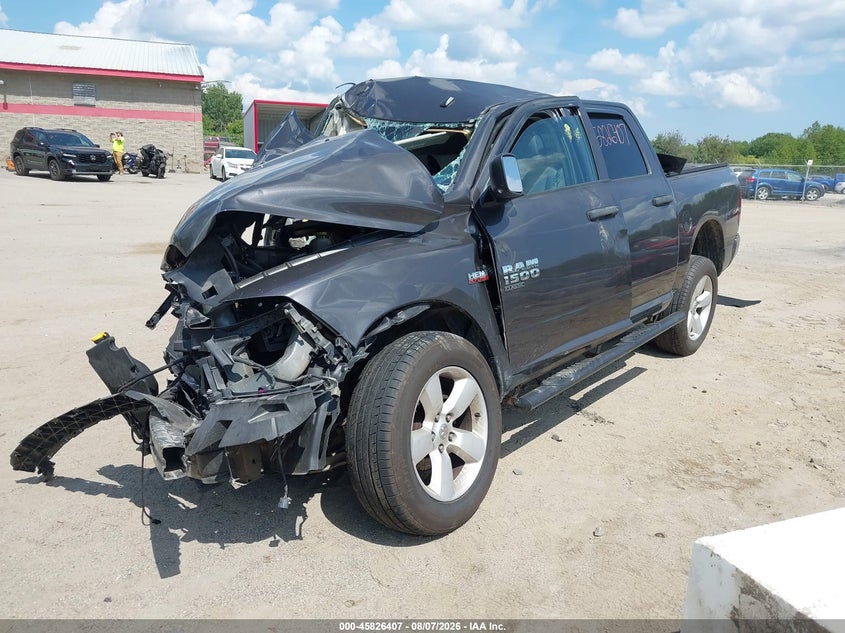 Vin: 3c6rr7kt0mg704592, lot: 46325308, ram 1500 classic express  4x4 5'7 box 20212