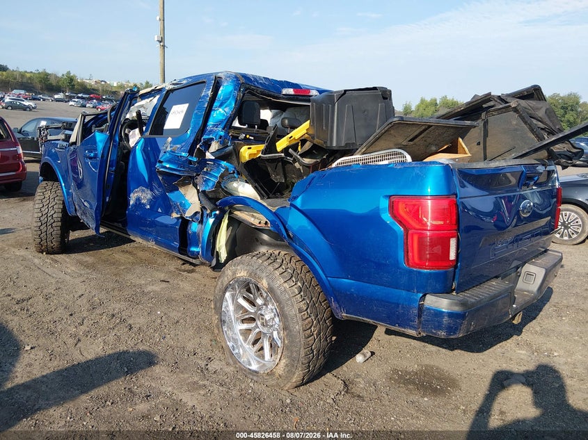 Vin: 1ftew1e59jfe05965, lot: 46325359, ford f-150 lariat 20183