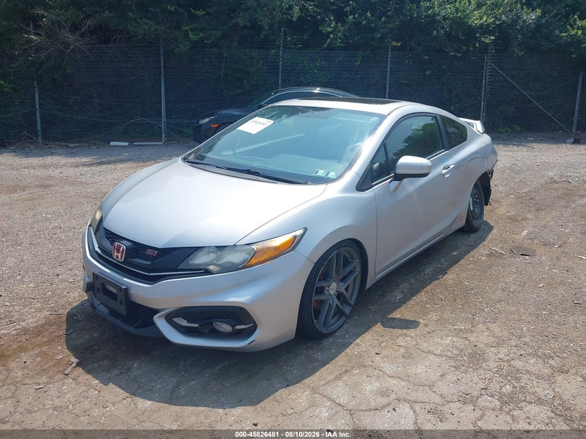 Vin: 2hgfg4a53fh707977, lot: 46325382, honda civic si 20152