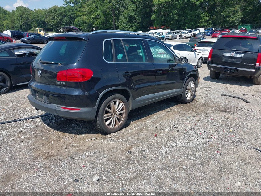 Vin: wvgav7ax8cw524245, lot: 46325391, volkswagen tiguan se 20124