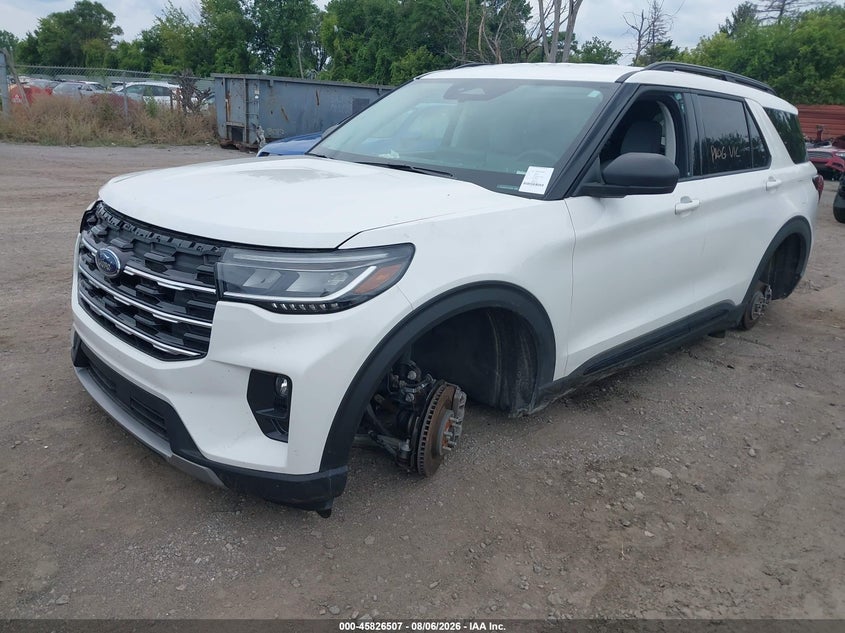 Vin: 1fmuk8dh2tga00860, lot: 46325408, ford explorer active 20262