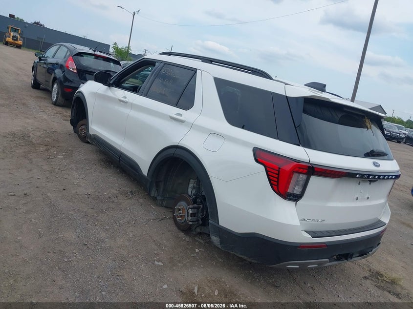Vin: 1fmuk8dh2tga00860, lot: 46325408, ford explorer active 20263