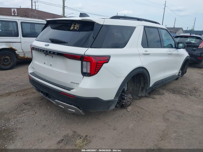 Vin: 1fmuk8dh2tga00860, lot: 46325408, ford explorer active 20264