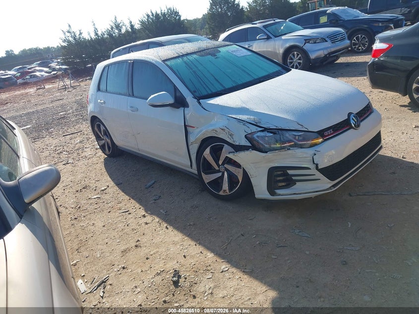 2019 VOLKSWAGEN GOLF GTI auction photo 1