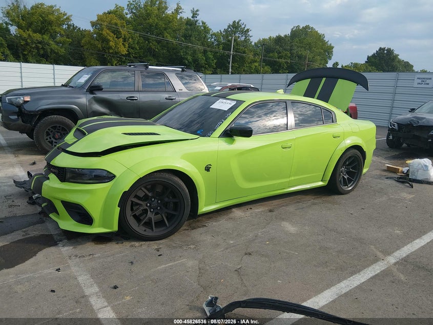 Vin: 2c3cdxl92ph550489, lot: 46325437, dodge charger srt jailbreak 20232