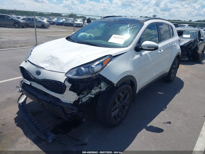 Vin: kndp63ac0n7980447, lot: 46325443, kia sportage nightfall edition 20222