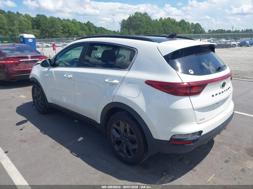 Vin: kndp63ac0n7980447, lot: 46325443, kia sportage nightfall edition 20223