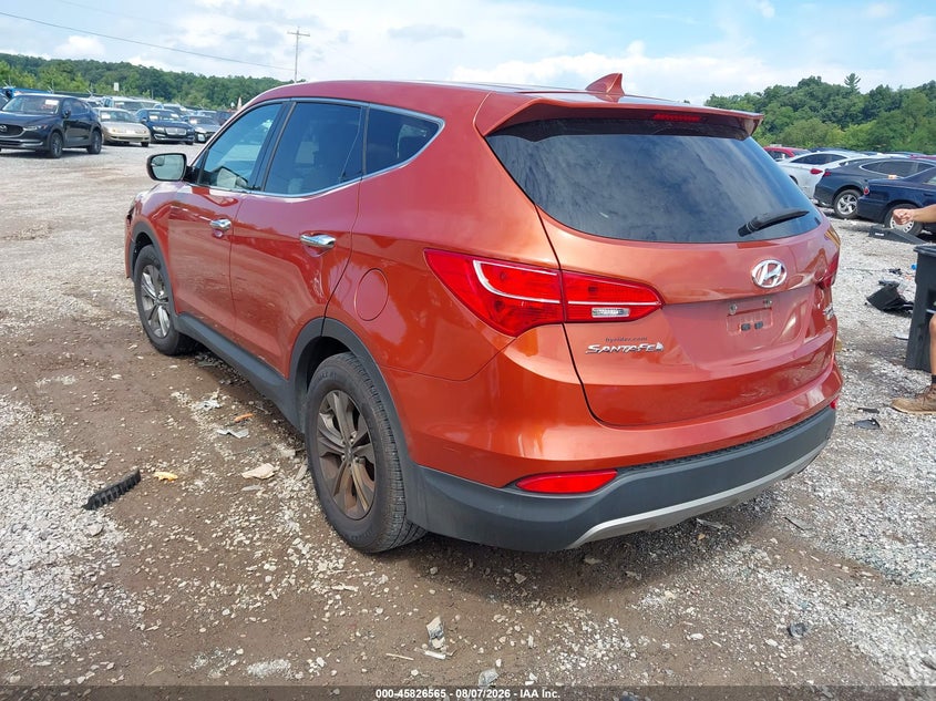 Vin: 5xyztdlb0gg369660, lot: 46325466, hyundai santa fe sport 20163